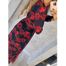 Vestido Longo de Chiffon Pétale