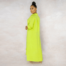 Vestido Longo de Linho Amour