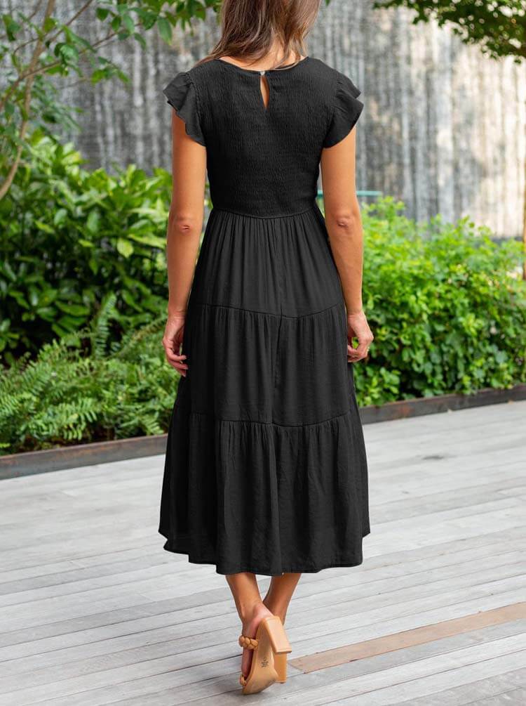 Vestido Mídi de Lástex Matilda