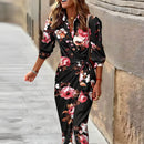 Vestido Mídi Transpassado Rubis