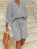 Conjunto de Linho Durban