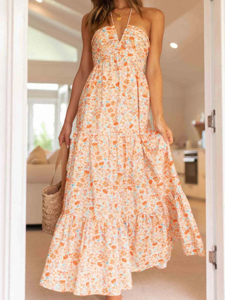 Vestido Longo de Chiffon Ilene
