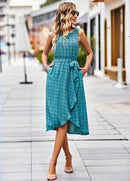 Vestido Mídi Transpassado Amelia