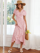 Vestido Mídi Transpassado Ondina