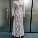 Vestido Longo de Viscose Parion