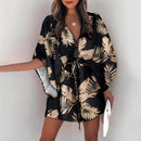 Vestido Curto com Amarração Mileto