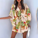 Vestido Curto com Amarração Mileto