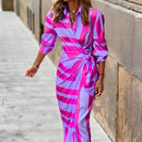 Vestido Mídi Transpassado Rubis