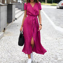 Vestido Mídi Transpassado Alkira