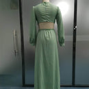 Vestido Longo de Viscose Parion