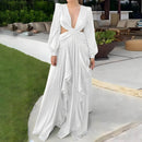 Vestido Longo de Viscose Parion