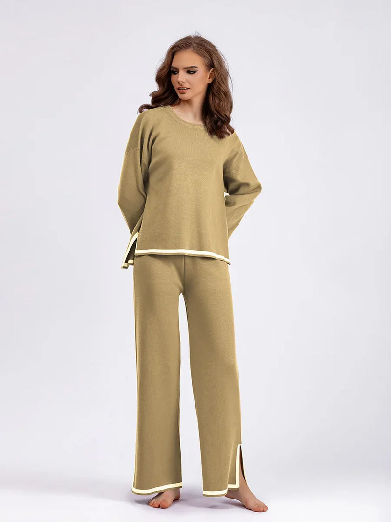 Conjunto Feminino de Malha Bissau