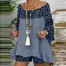 Conjunto de Linho Animal Print