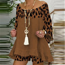 Conjunto de Linho Animal Print