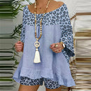 Conjunto de Linho Animal Print