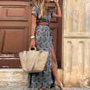 Vestido Longo com Cinto Arles