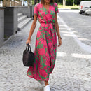 Vestido Mídi Transpassado Calliope