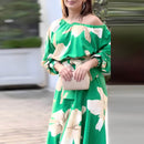 Vestido Longo Casual Coloré