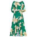 Vestido Longo Casual Coloré